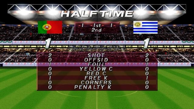 Winning Eleven 2002: Road to Qatar 2022 (PS1) Prediction #32 Portugal x Uruguay смотреть онлайн