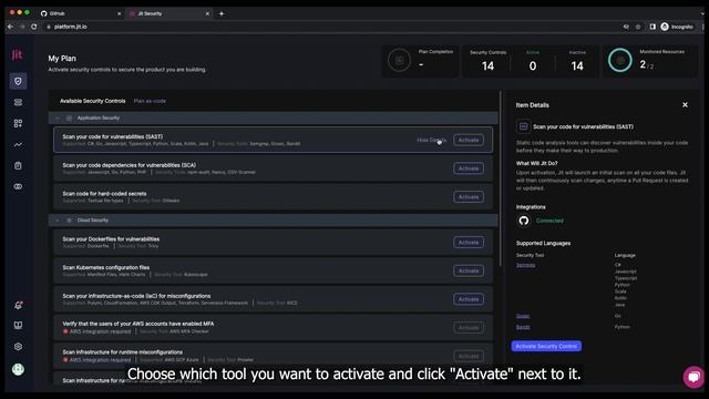 First steps with Jit Security смотреть онлайн