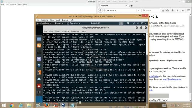 Contoh cara menggunakan Nikto смотреть онлайн