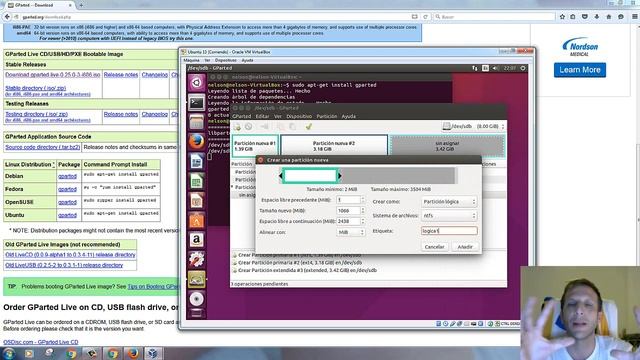 Tutorial Gparted смотреть онлайн