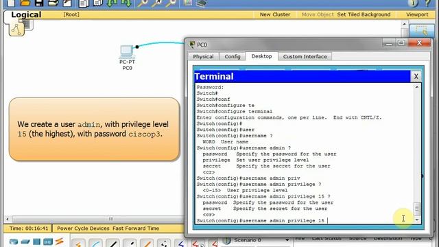 Cisco Packet Tracer [Part 4]. Cisco IOS configuring смотреть онлайн