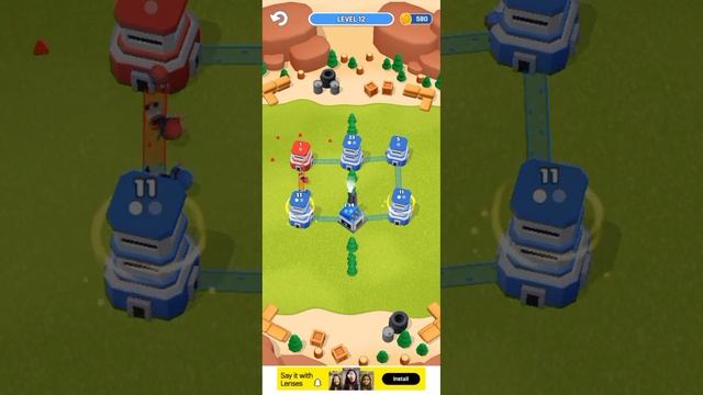 Tower War Game Mod Apk || Tower Defense Games For Android Level 11 To 13