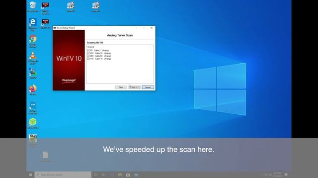 Configuring WinTV with a cable TV box using coax cable (channel 3) смотреть онлайн