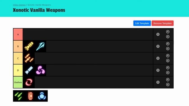 Xonotic vanilla weapons tier list смотреть онлайн
