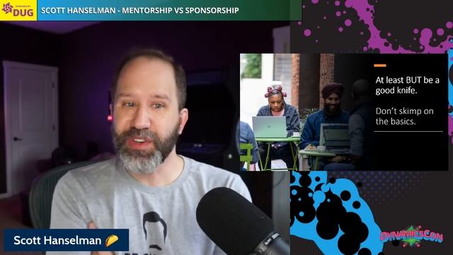 Scott Hanselman - Mentorship vs Sponsorship смотреть онлайн