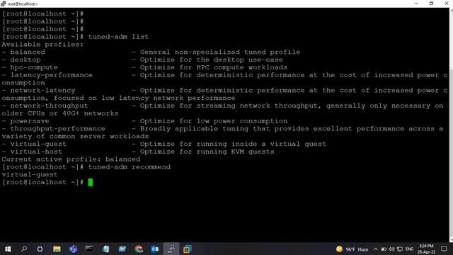 How To Set A Recommended Profile in Tuned || LINUX смотреть онлайн