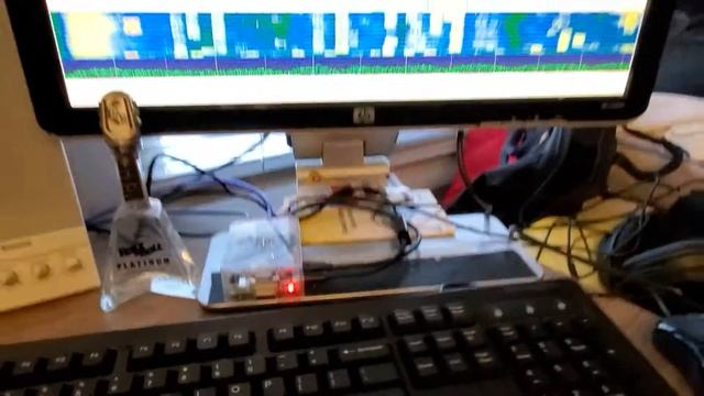WSJT-X running on my Raspberry PI 4. смотреть онлайн