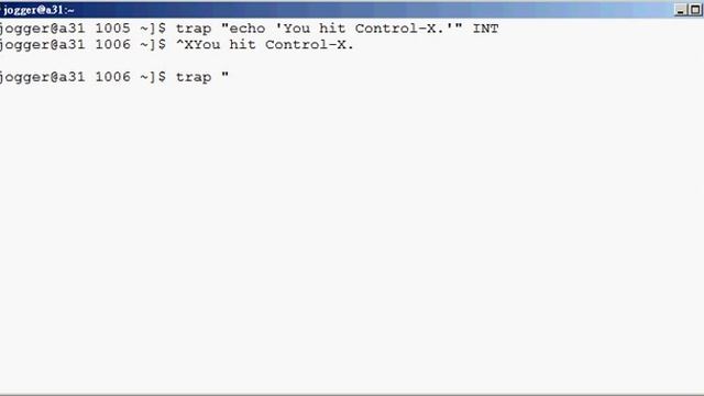 Bash signal process - kill & trap смотреть онлайн