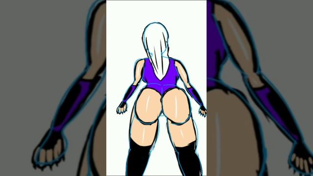 Sindel MK Twerk Animation смотреть онлайн