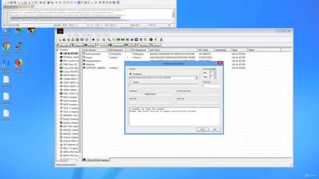 Cain & Abel - Step 4: Brute Force Attack - Ethical Hacking Tutorial смотреть онлайн