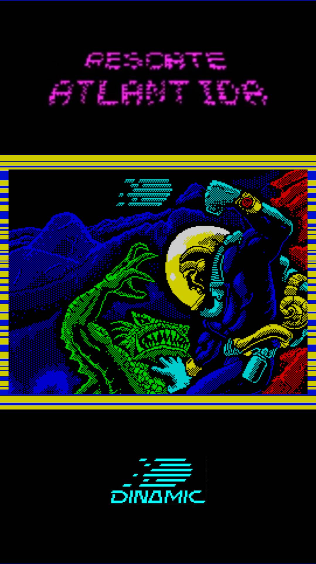 Rescate Atlántida (ZX Spectrum) концовка смотреть онлайн