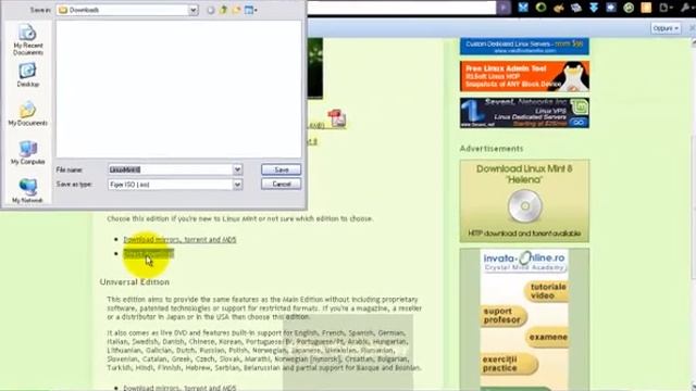 Instalarea virtuala LINUX MINT 8_-2-.mp4 смотреть онлайн