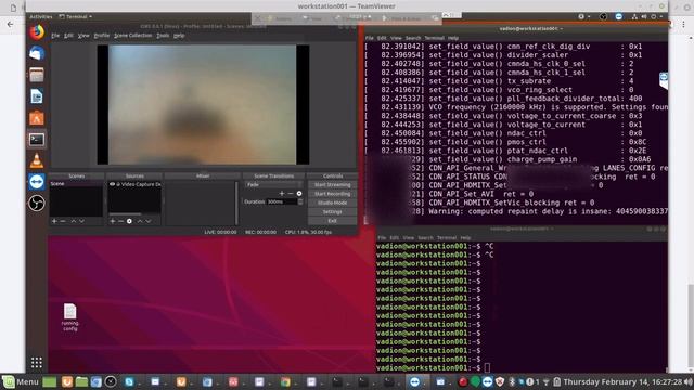 Xen demo on iMX8 board смотреть онлайн