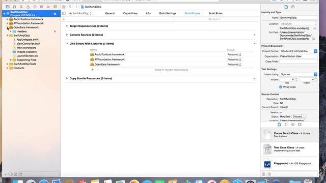 [MiniTutorial] Using Objective-C Framework in a Swift Project смотреть онлайн