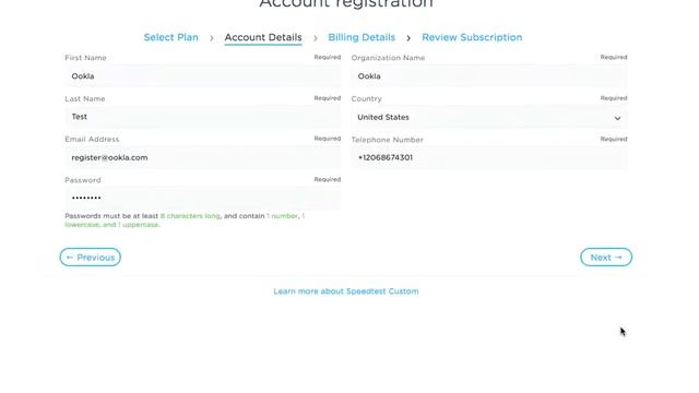 Registering for Speedtest Custom смотреть онлайн