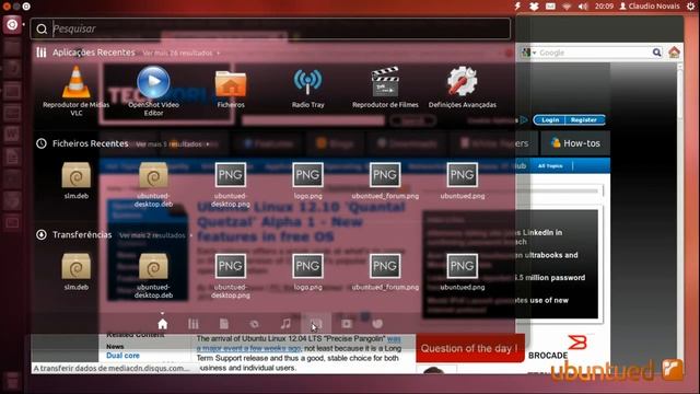 Unity News Lens: view and search for news directly from Ubuntu's Unity смотреть онлайн