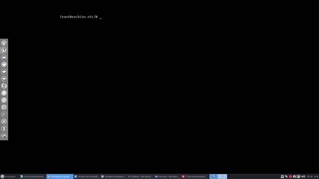 Arch Linux : 21 Adding a password to our root account смотреть онлайн