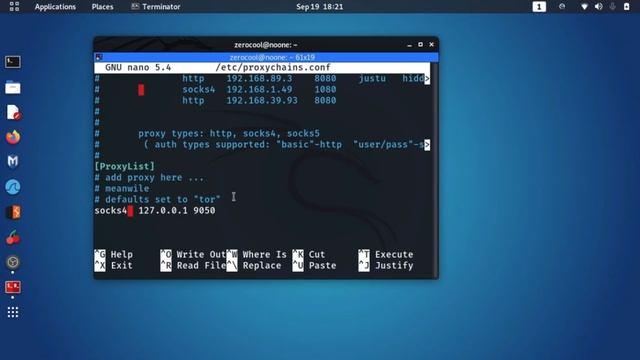 Hide yourself with Proxychains🔥 || ProxyChains configuration in Kali linux🔥 смотреть онлайн