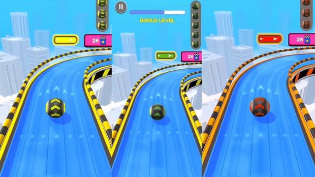 🟡🔴🌈Going Balls Vs 3x Ball 💥⭕ Mobile Gameplay Walkthrough iOS,Android Stick Game Update New Part 845 смотреть онлайн
