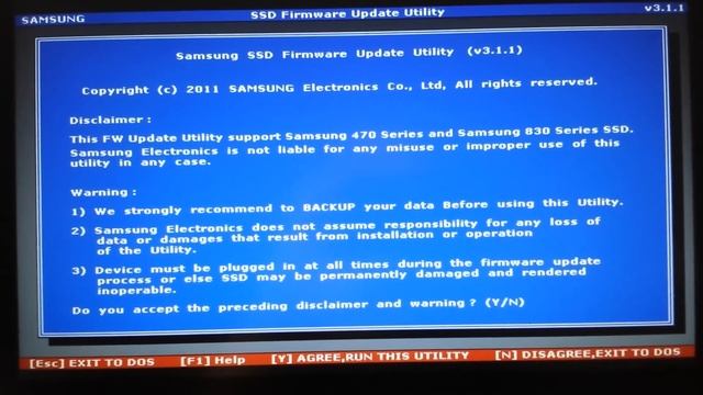 Update Samsung 830 Series SSD firmware to CXM03B1Q смотреть онлайн