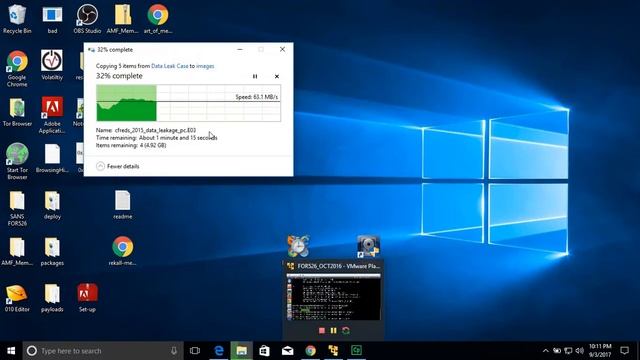 SANS SIFT - Copying E01 Forensic Image Files to SIFT Workstation смотреть онлайн