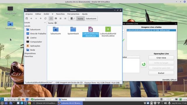 Como Criar Uma Live do Seu Sistema Linux | Systemback смотреть онлайн