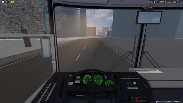 Тест скоростной стрелки в TrP на скорости 55 км/ч