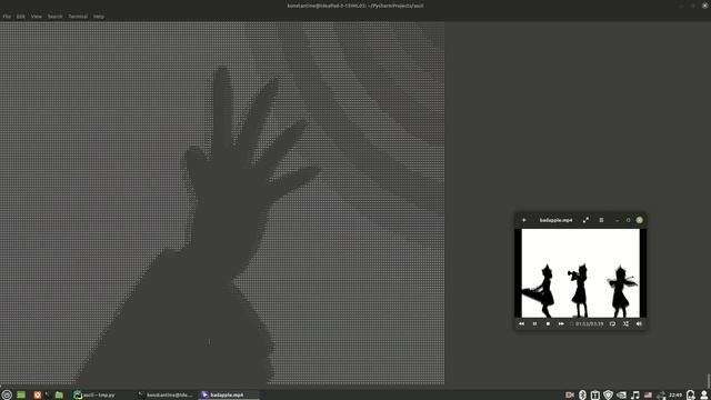 Bad apple on linux terminal смотреть онлайн