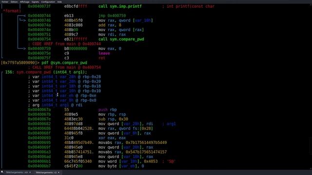 SALTINBANK -TryHackMe :Retro ingénierie d’exécutable [PARTIE 3] RADARE2 CLI debugger très bas nivea смотреть онлайн