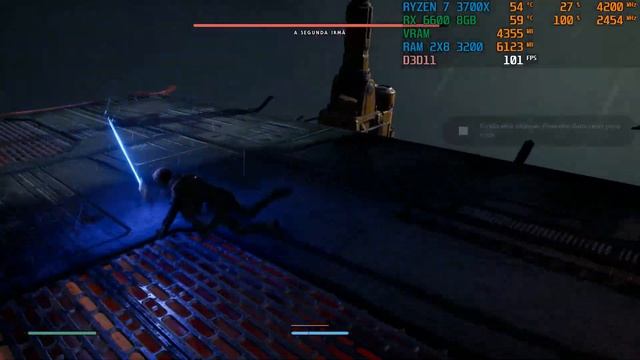 STAR WARS Jedi Fallen Order - RX 6600 dx11 driver 22.4.1 смотреть онлайн