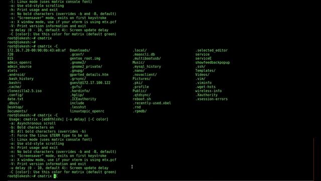 1 Fun Linux Commands to Try When You're Bored - Fun Linux Terminal Commands: Cmatrix #linuxtopic смотреть онлайн