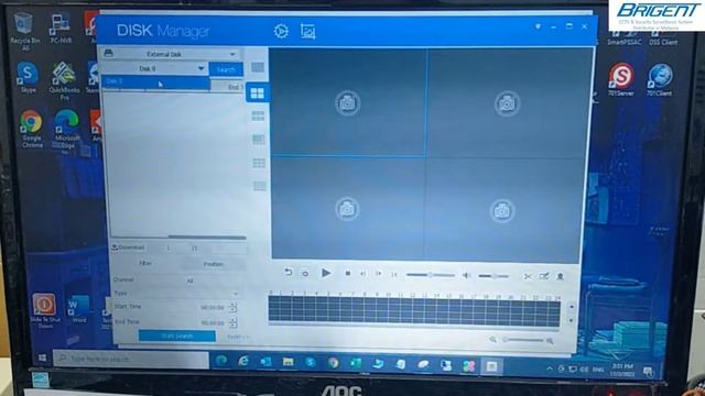 DAHUA - TAKING HDD FROM NVR DVR TO VIEW AT PC USING DISK MANAGER смотреть онлайн