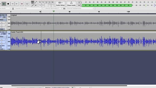 Make your voice Amazing just with a single click in Audacity смотреть онлайн