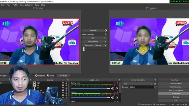 HP jadi WebCam Laptop // DroidCam OBS смотреть онлайн
