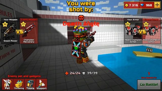 Pixel Gun 3D - Using All 16 lvl Primary Weapons Challenge смотреть онлайн