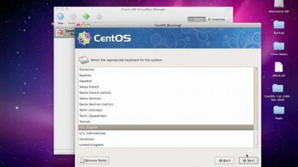Installing CentOS Linux and Virtual Box