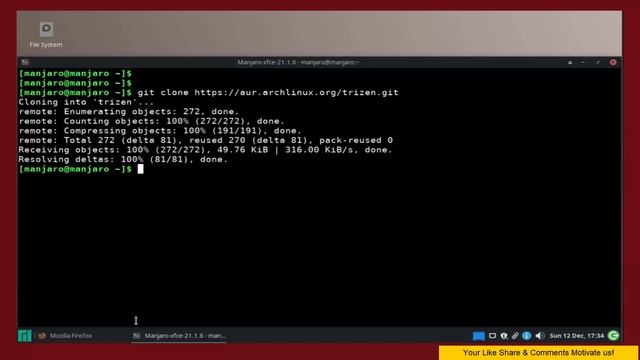 Manjaro / Arch - How To install Trizen AUR Package Manager On Manjaro 21.2.0 Linux смотреть онлайн