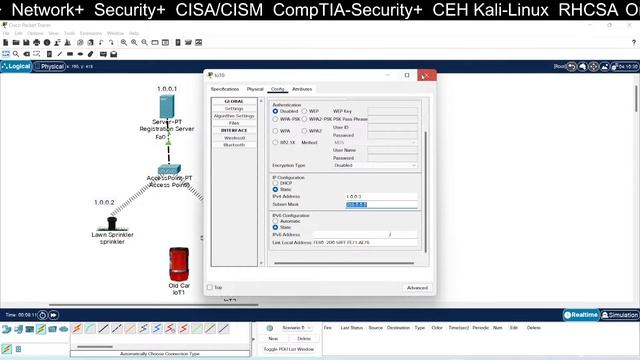 Networking Mini Project : Smoke Detection and Fire Prevention system using Cisco Packet Tracer смотреть онлайн