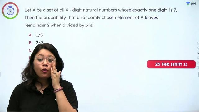 JEE: Probability PYQ 1 | Unacademy JEE | IIT JEE Maths | Purnima Kaul смотреть онлайн
