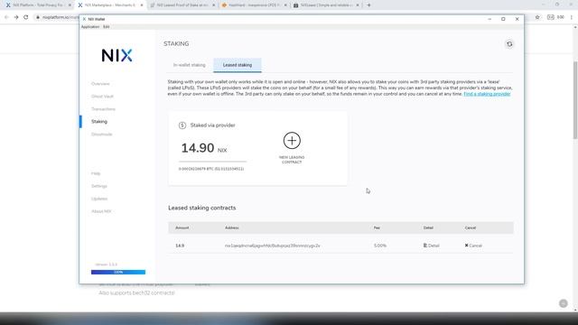 NIX Leased Proof Of Stake (LPOS) Tutorial смотреть онлайн