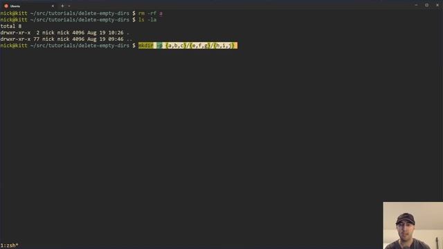Delete Empty Directories on the Command Line with Find смотреть онлайн