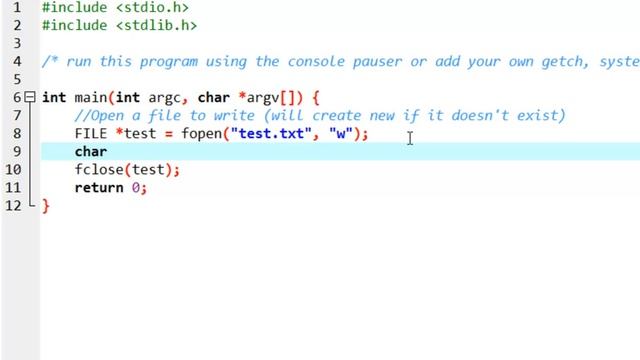 C Programming, File operation, Character Ouput (fopen, fclose, putc) смотреть онлайн