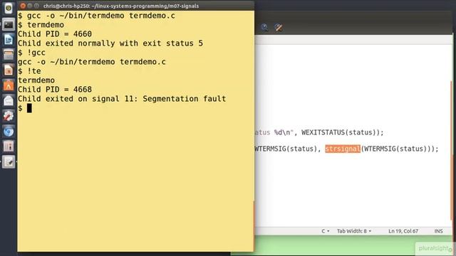 07 02 Linux Process Termination and Exit status смотреть онлайн