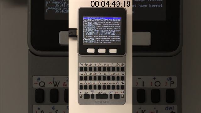Linux (RISC-V) runs on M5Stack (ESP32) смотреть онлайн