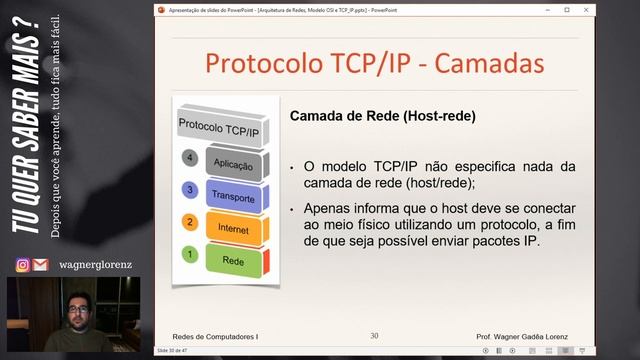 Redes de Computadores - Modelo TCP/IP смотреть онлайн