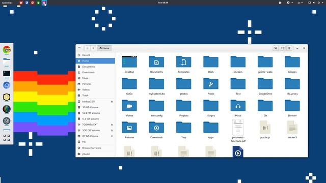 WOGUE Gnome Shell Extension Teaser ;) смотреть онлайн
