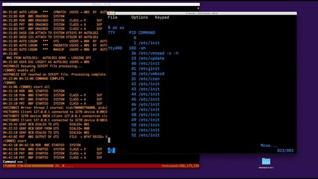 Amdahl UTS UNIX on the mainframe - Part 2 - M197 смотреть онлайн