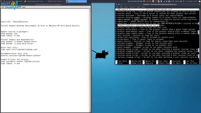 Install Deepin 20 Desktop Environment in Arch | Install Deepin Desktop Environment in Manjaro Linux смотреть онлайн