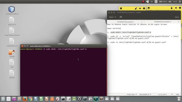 How to Remove Guest Session in Ubuntu 16.04 Login Screen смотреть онлайн